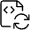 File Code Sync 1 Icon from Ultimate Light Set