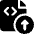 File Code Upload 1 Icon from Ultimate Bold Set