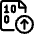File Code Upload Icon from Ultimate Regular Set