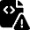 File Code Warning 1 Icon from Ultimate Bold Set