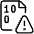 File Code Warning Icon from Ultimate Light Set