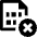 File Cross Remove Icon from Nova Line Set