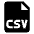 File Csv icon - Free transparent PNG, SVG. No sign up needed.