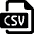 File Csv 1 Icon from Ultimate Bold Set