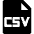 File Csv Icon from Nova Solid Set