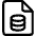 File Database Icon from Ultimate Regular Set