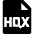 File Hqx Icon from Nova Solid Set