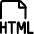 File Html 1 Icon from Ultimate Regular Set