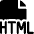 File Html 1 Icon from Ultimate Bold Set