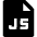 File Javascript Icon from Nova Solid Set | Free Download as SVG Vector and Transparent PNG | Streamline icons