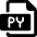 File Py 1 icon - Free transparent PNG, SVG. No sign up needed.