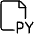 File Py 1 Icon from Ultimate Light Set