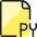 File Py 1 icon - Free transparent PNG, SVG. No sign up needed.