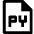 File Py icon - Free transparent PNG, SVG. No sign up needed.