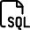 File Sql 1 Icon from Ultimate Regular Set