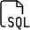 File Sql 1 Icon from Ultimate Light Set