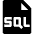 File Sql Icon from Nova Solid Set