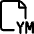 File Ym 1 Icon from Ultimate Regular Set