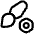 Brush Setting Bolt Nut Icon from Plump Line Set