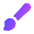 Brush Solo Icon from Core Gradient Set