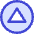 Color Triangle Icon from Core Duo Set