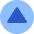 Color Triangle Icon from Core Flat Set