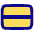 Rectangle Split Half Horizontal Icon from Plump Pop Set