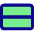 Rectangle Split Half Horizontal Icon from Core Pop Set