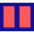 Rectangle Split Half Vertical Icon from Sharp Pop Set