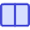 Rectangle Split Half Vertical icon - Free transparent PNG, SVG. No sign up needed.