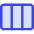 Rectangle Split Thirds icon - Free transparent PNG, SVG. No sign up needed.