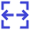 Table Cell Split Icon from Sharp Duo Set