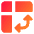 Table Chart Pivot Icon from Core Gradient Set