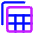Table View Reports Icon from Core Neon Set