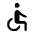 Accessible Icon from Rounded Line - Material Symbols Set