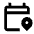 Calendar Event Icon from Outlined Line - Material Pro Set