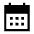 Calendar Month Fill Icon from Sharp Fill - Material Symbols Set