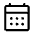 Calendar Month Icon from Rounded Line - Material Symbols Set