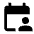 Calendar User Fill Icon from Outlined Fill - Material Pro Set
