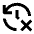 Delete History Fill Icon from Outlined Fill - Streamline Material Icons Set