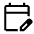 Edit Calendar Icon from Outlined Line - Material Symbols Set