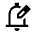 Edit Notifications Icon from Sharp Line - Material Symbols Set