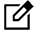 Edit Square Icon from Sharp Line - Material Symbols Set