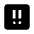 Error Square Medium Fill Icon from Outlined Fill - Material Pro Set