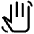 Hand Gesture Icon from Outlined Line - Material Symbols Set | Free Download as SVG Vector and Transparent PNG | Streamline icons