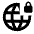 Language Lock Fill Icon from Outlined Fill - Material Pro Set