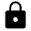 Lock Fill Icon from Outlined Fill - Material Symbols Set