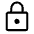 Lock Icon from Rounded Line - Material Symbols Set