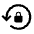 Lock Reset Icon from Outlined Line - Material Symbols Set