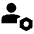 Manage Accounts Alt Fill Icon from Outlined Fill - Material Pro Set